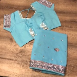 Brand New Sari (Saree) with Ready Made Blouse!!